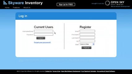 Skyware Inventory screenshot 1