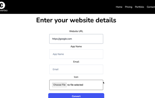 Convertixo screenshot 1