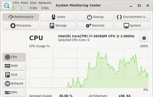 System Monitoring Center screenshot 1
