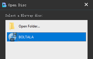 VideoSolo Blu-ray Player screenshot 1