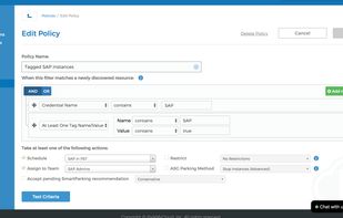 PMC Policy Engine

Use the policy engine to read instance metadata like tags, server names, locations, or accounts. ParkMyCloud will assign parking schedules and user access based on these criteria.