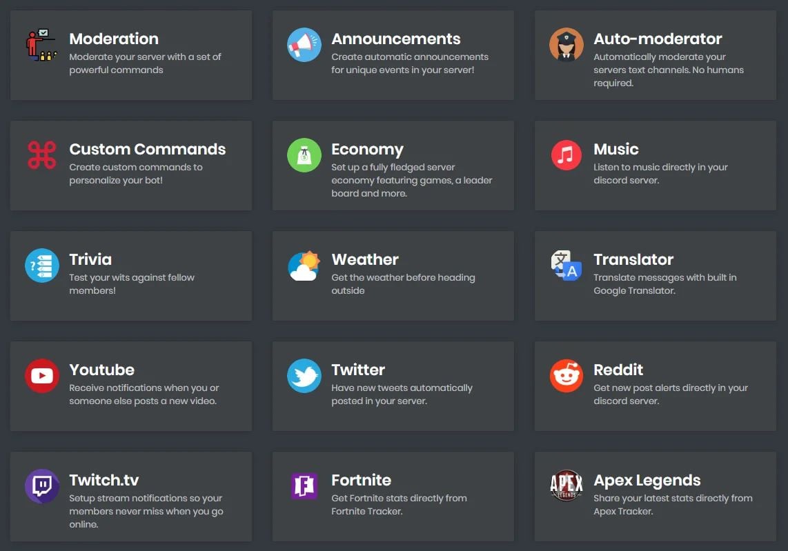 Discord Bot Builder Alternatives and Similar Software | AlternativeTo