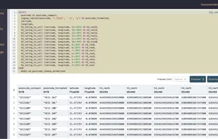 Data shaping with SQL