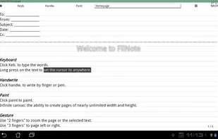 FiiNote screenshot 1