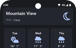 WeatherFast screenshot 1