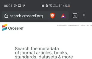 Crossref screenshot 3