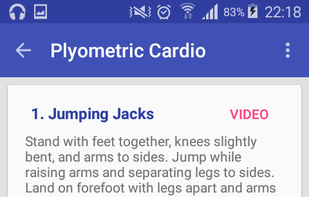 5 minute workout screenshot 2