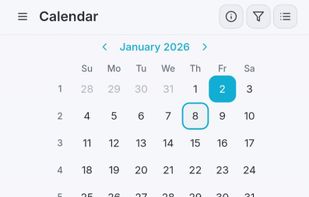 calendar tool