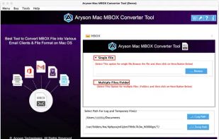MacGater MBOX to PST Converter screenshot 1
