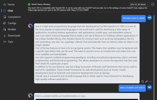 RWKV Runner screenshot 1