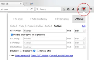 Proxy-Switcher screenshot 1