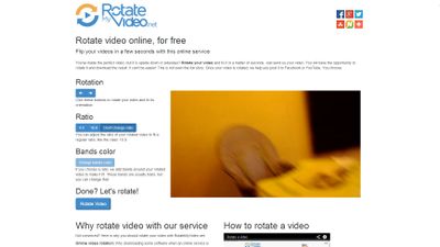 Rotate your video with a user-friendly interface.