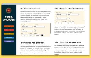 Pair & Compare screenshot 1