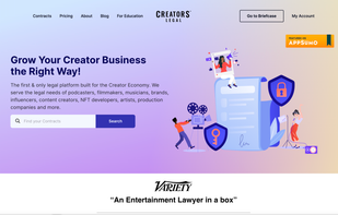 Creators Legal screenshot 1