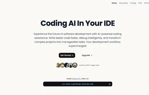 Claude IDE screenshot 1