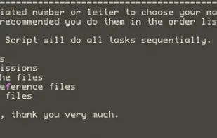 screen shot of AppleJack running in single user mode
