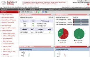 CacheGuard Gateway screenshot 1