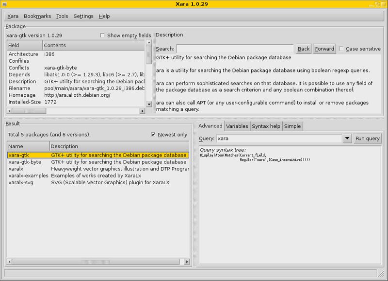 XaraGTK Alternatives Top 10 Package Managers and similar apps