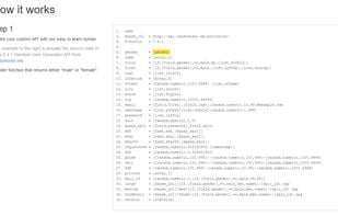 RandomAPI screenshot 1