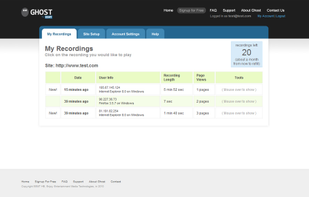 GhostRec screenshot 1