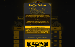 Preview of the payment window. Everything is fast, clear and without the need to register.