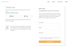 WeTrust screenshot 1