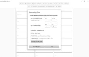 SimpleOne Label Maker Pro screenshot 2