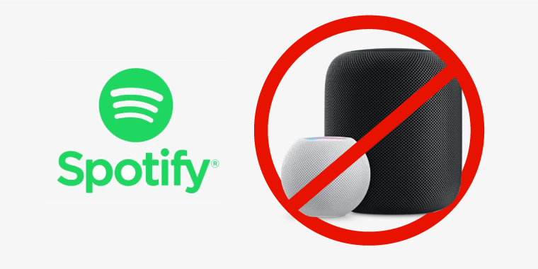 Homepod shops with spotify