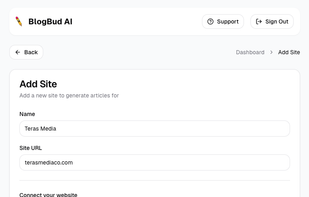 BlogBud AI screenshot 1