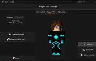 Crystal Launcher screenshot 1