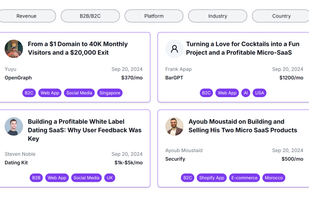 MicroSaasList screenshot 1