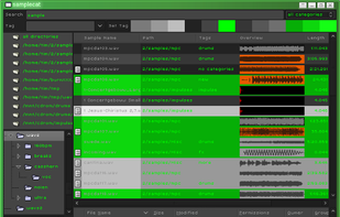 Samplecat screenshot 1
