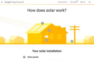 Project Sunroof screenshot 1