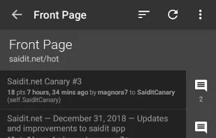 SaidIt.net screenshot 1