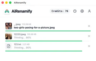 AiRenamify screenshot 1