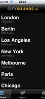 CitySounds.fm screenshot 2