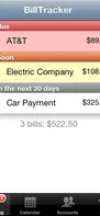BillTracker screenshot 1