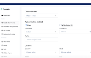 Thordata screenshot 1