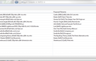 TVRenamer screenshot 1