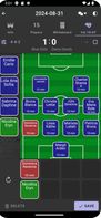 Manage game-time substitutions and stats