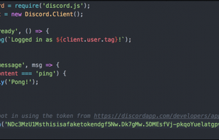 Basic Ping > Pong script, where if a user says "ping" the bot replies with "pong"
