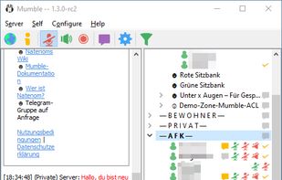 Client (Mumble 1.3.0)
