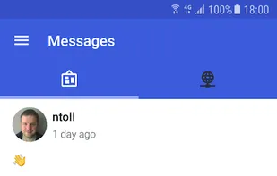 Manyverse screenshot 1