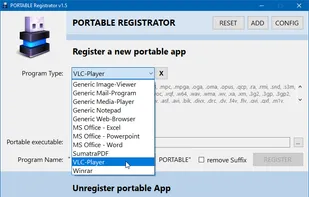PortableRegistrator screenshot 1