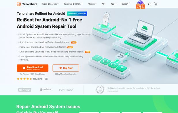 Tenorshare ReiBoot for Android screenshot 1