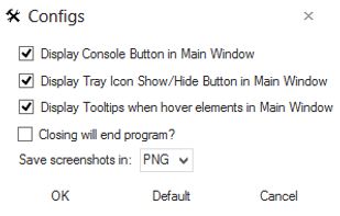 Configs