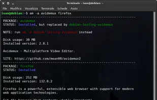 see info about applications from the "AM" database
