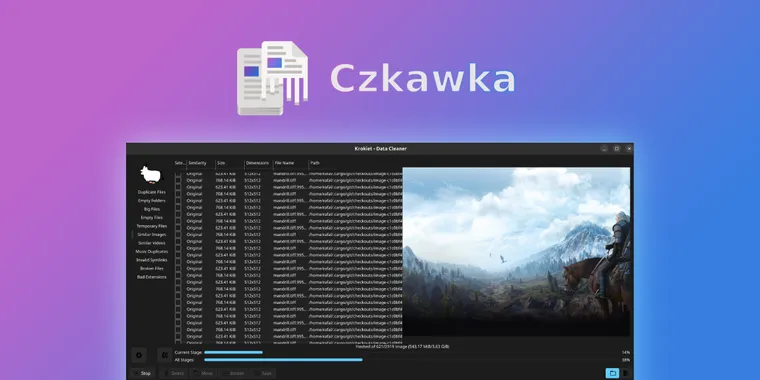 Czkawka 10.0 released with improved performance, reproducible binaries, and much more image