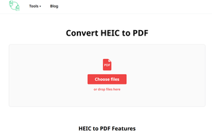 Online HEIC Converter screenshot 1