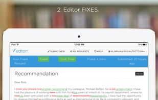 Editorr screenshot 1